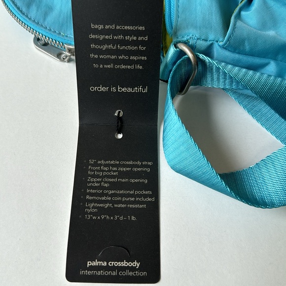 NEW Baggallini Palma Crossbody Bag International Collection. - Picture 10 of 11